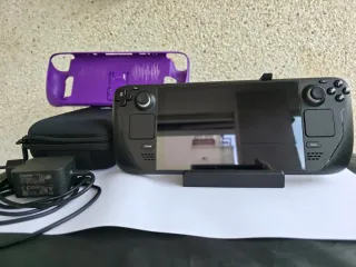 Steam Deck LCD 64GB + microSD 512GB, Dock y funda