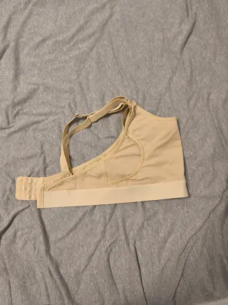 Sujetador lactancia deportivo beige