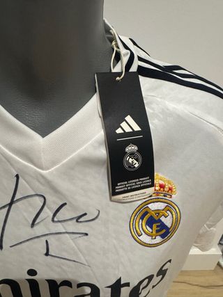 Camiseta Real Madrid Firmada Luis Figo