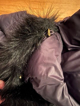 Plumífero Barbour negro mujer