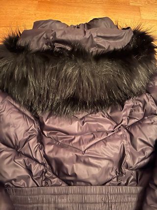 Plumífero Barbour negro mujer