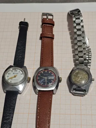 Lotto 3 Orologi Vintage Donna