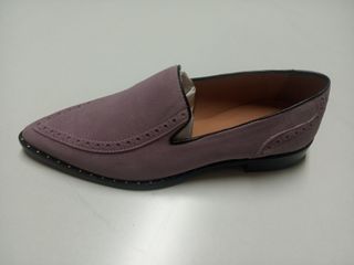 Mocasines ante suela cuero T.37