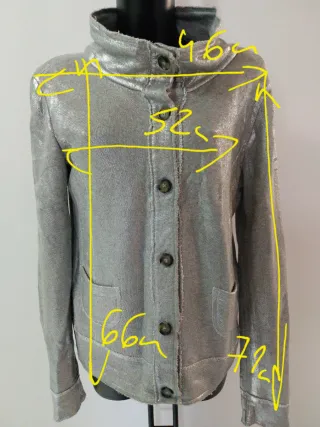 Giacca Cristina Gavioli Argento