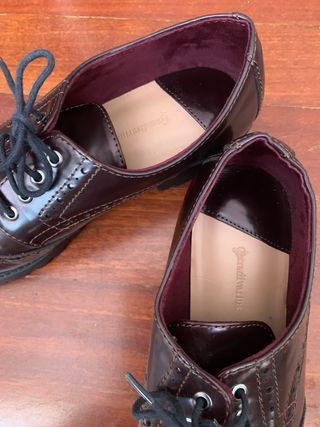 Zapatos stradivarius burdeos, 38