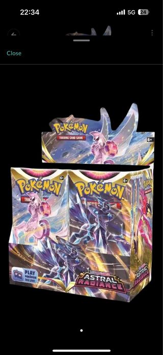 Astral Radiance booster box