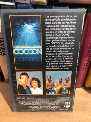 Película VHS Cocoon: El Retorno