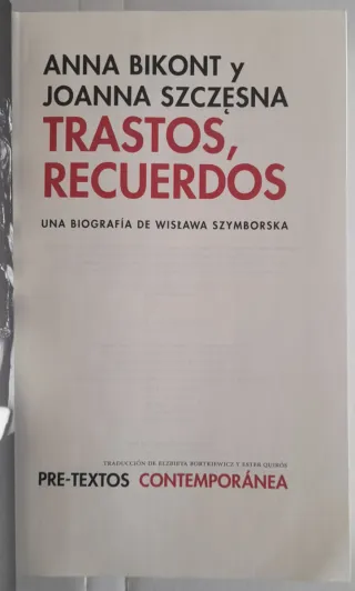 Trastos, recuerdos