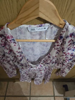 Blusa Camiseta Rayas Rosas y Blancas