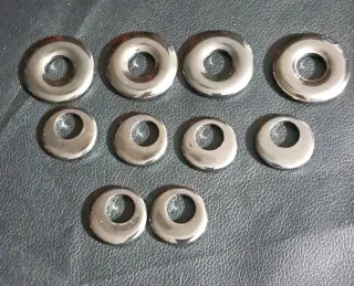 10 ciondoli infinito pietra ematite