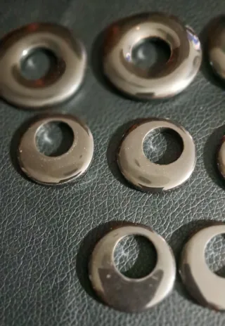 10 ciondoli infinito pietra ematite