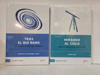 Lote 10 libros de divulgación científica.