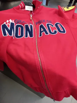 Felpa Ferrari Gran Prix de Monaco Rossa