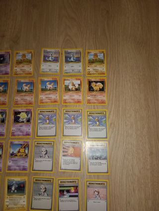 Lotto 36 carte Pokemon Set Base