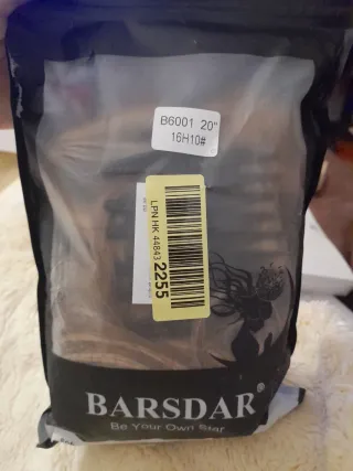 Extensões de Cabelo Castanho Barsdar