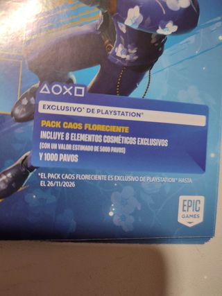 Fortnite Pack Caos Floreciente PS5
