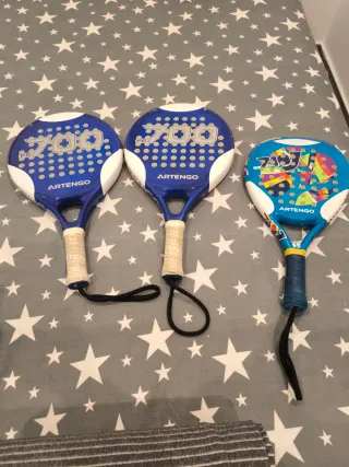 3 Raquetas de Pádel Artengo 5€ cada una