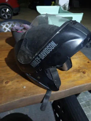 Casco Moto Harley Davidson Negro, más cosas Harley
