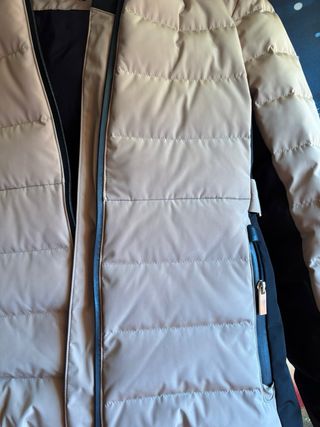 Giacchetta da sci Zara beige e nera