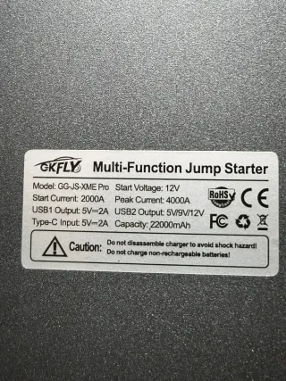 Arrancador Batería coche