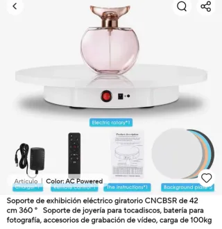 Soporte Exhibición Giratorio CNCBSR 42cm