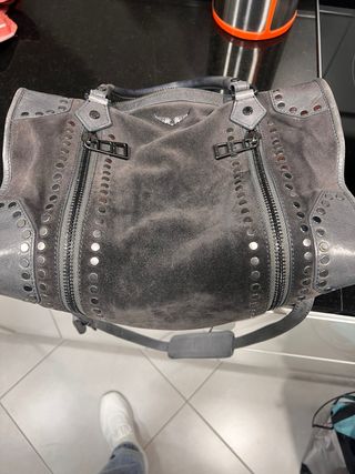 Bolso Zadig & Voltaire Sunny Cuero Gris
