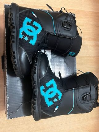 Botas Snowboard DC Mujer Negro/Turquesa