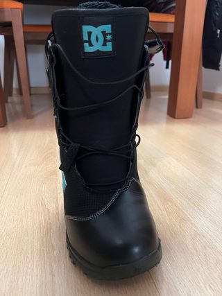 Botas Snowboard DC Mujer Negro/Turquesa
