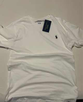 Camiseta Polo Ralph Lauren Blanca Talla XL