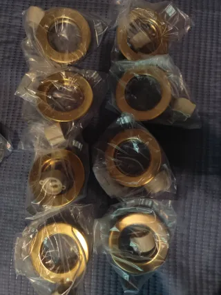 Aros para focos empotrados tipo halogenos o led.