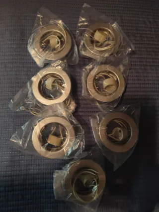 Aros para focos empotrados tipo halogenos o led.