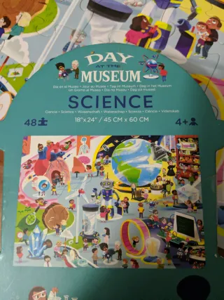 Puzzle Crocodile Creek Museo Scienza 4+