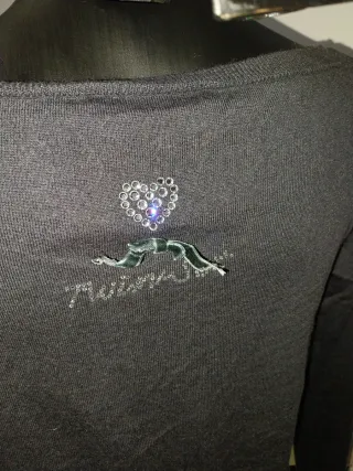 Twin-set Pullover con Cuore Strass