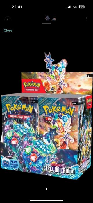 Stellar Crown booster box