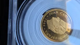Moneda Oro 24k 20.000 Pesetas Juan Carlos I 1994