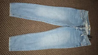 Pantalón vaquero mujer azul claro talla 46