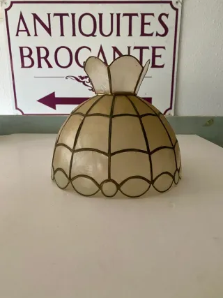 Pantalla de lámpara vintage estilo Tiffany -