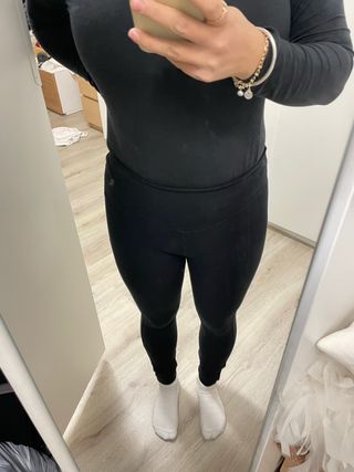 Leggings Calzedonia cintura alta negros