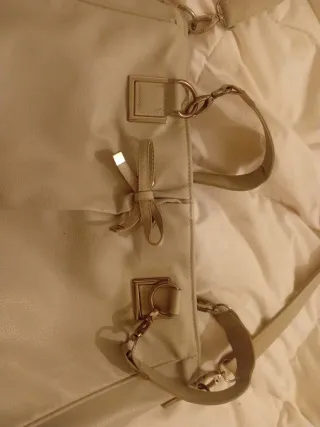 Bolso Mayoral gris de piel