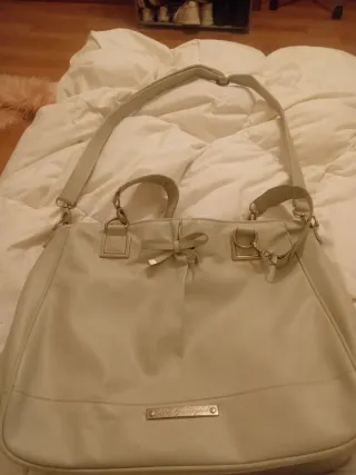 Bolso Mayoral gris de piel