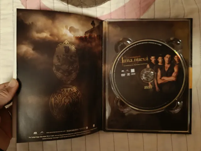 DVD Luna Nueva Edición Especial 2 Discos