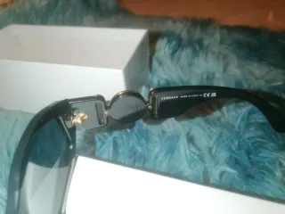 Occhiali da sole Versace Medusa Nero/Oro