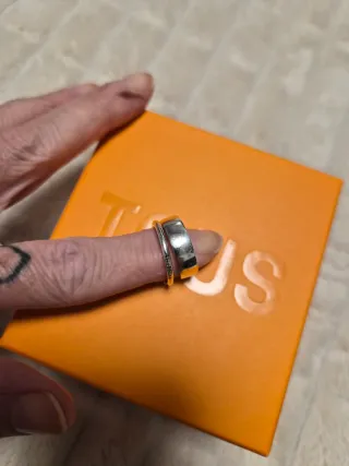 Anillos Tous Triples Plata