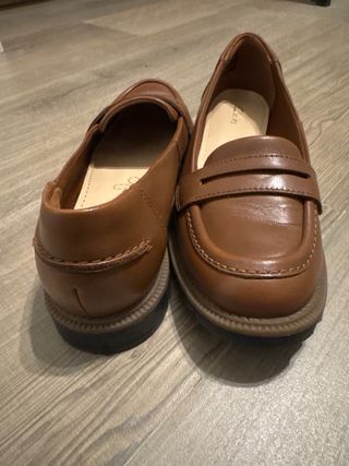 Mocasines Clarks Marrones Talla 39
