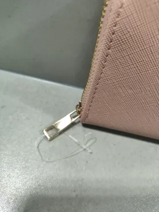 Cartera Stradivarius rosa