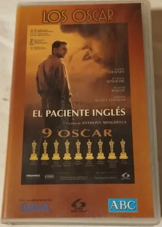 VHS El Paciente Inglés - 9 Oscars