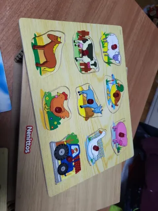 Puzzles de madera educativos