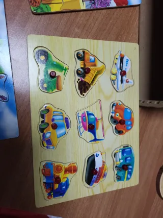 Puzzles de madera educativos