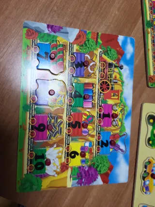 Puzzles de madera educativos