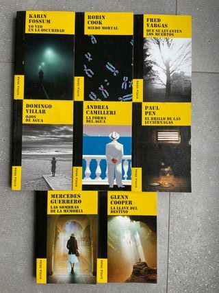 Colección 20 libros Novela Negra